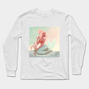 Mini Mermaid Design B Long Sleeve T-Shirt